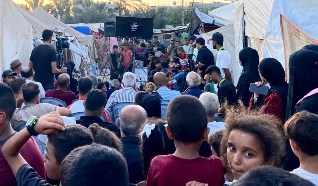 Red carpet in Gaza - film festivals in the rubble of Gaza