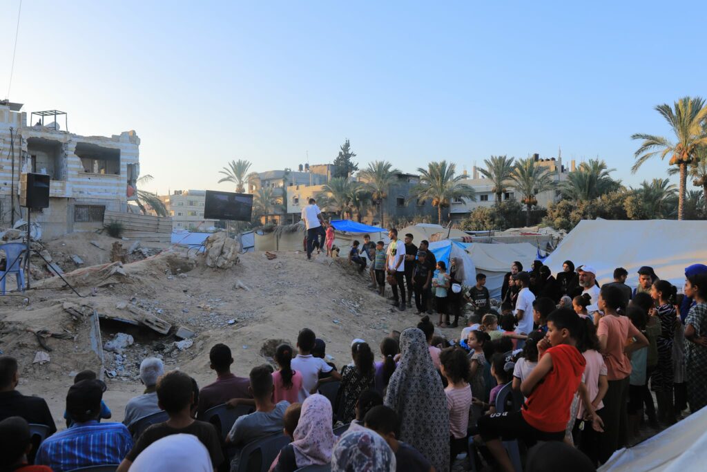 Red carpet in Gaza - film festivals in the rubble of Gaza