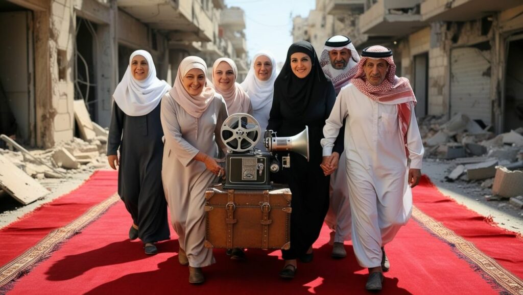 Red carpet in Gaza - film festivals in the rubble of Gaza