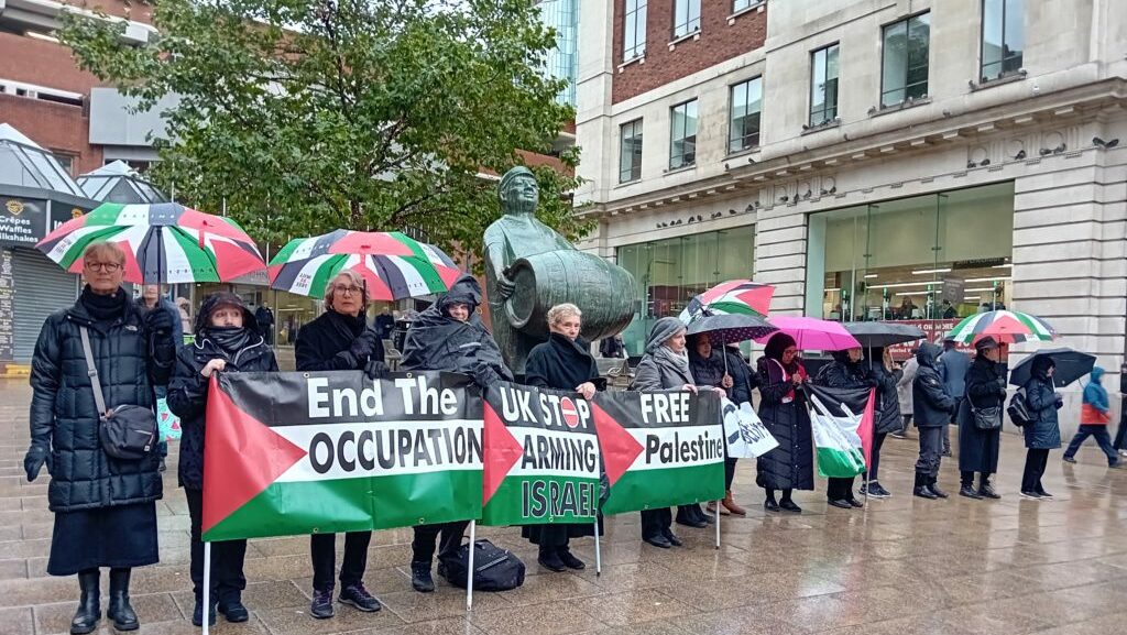 Leeds Women in Black Vigil